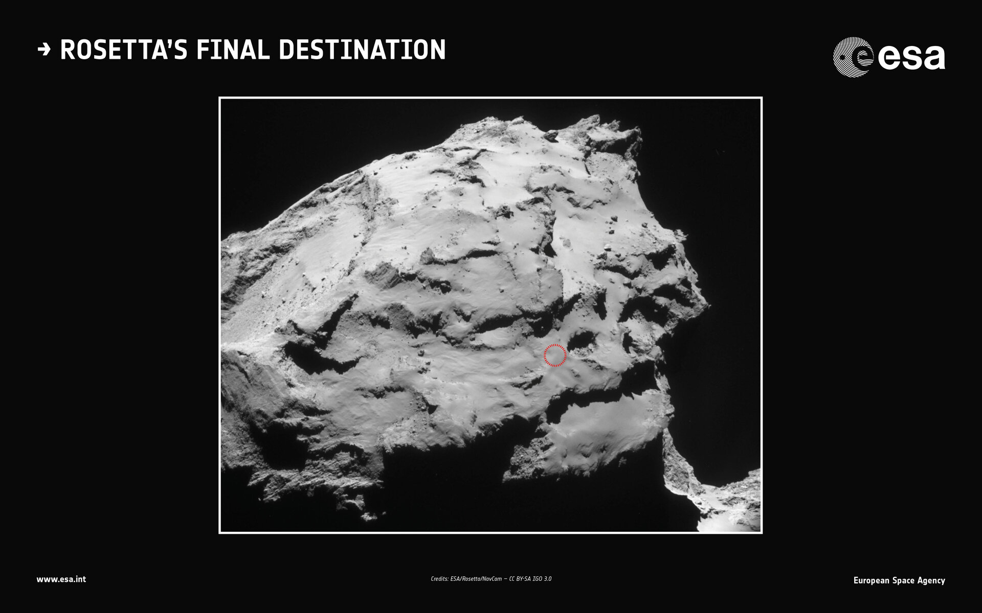 Ma'at, destination finale de Rosetta