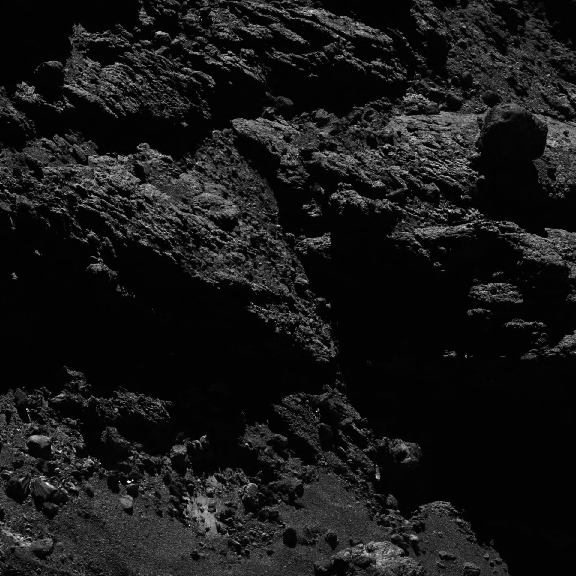 Comet on 12 August 2016 – OSIRIS narrow-angle camera (B)
