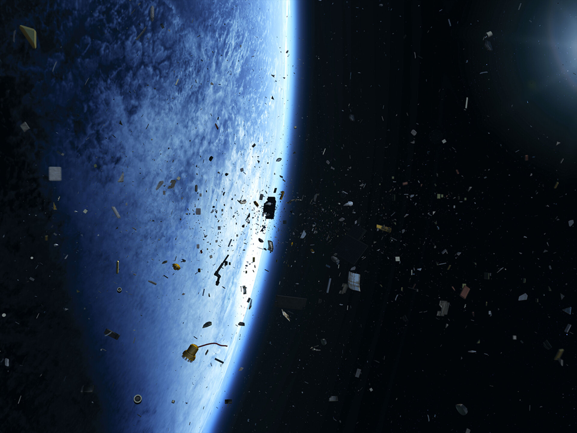 Space junk is becoming a big problem!