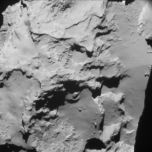 Comet from 20 km – NavCam