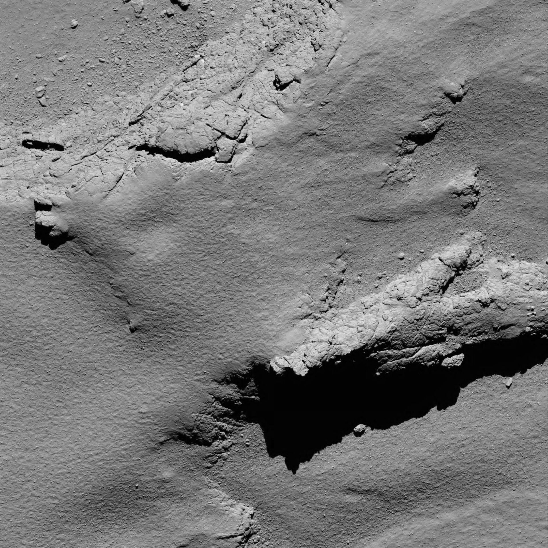 Comet from 5.7 km – narrow-angle camera 
