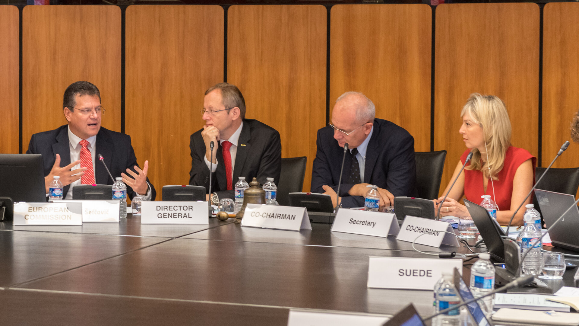 Maroš Šefčovič delivered an address to the ESA Council