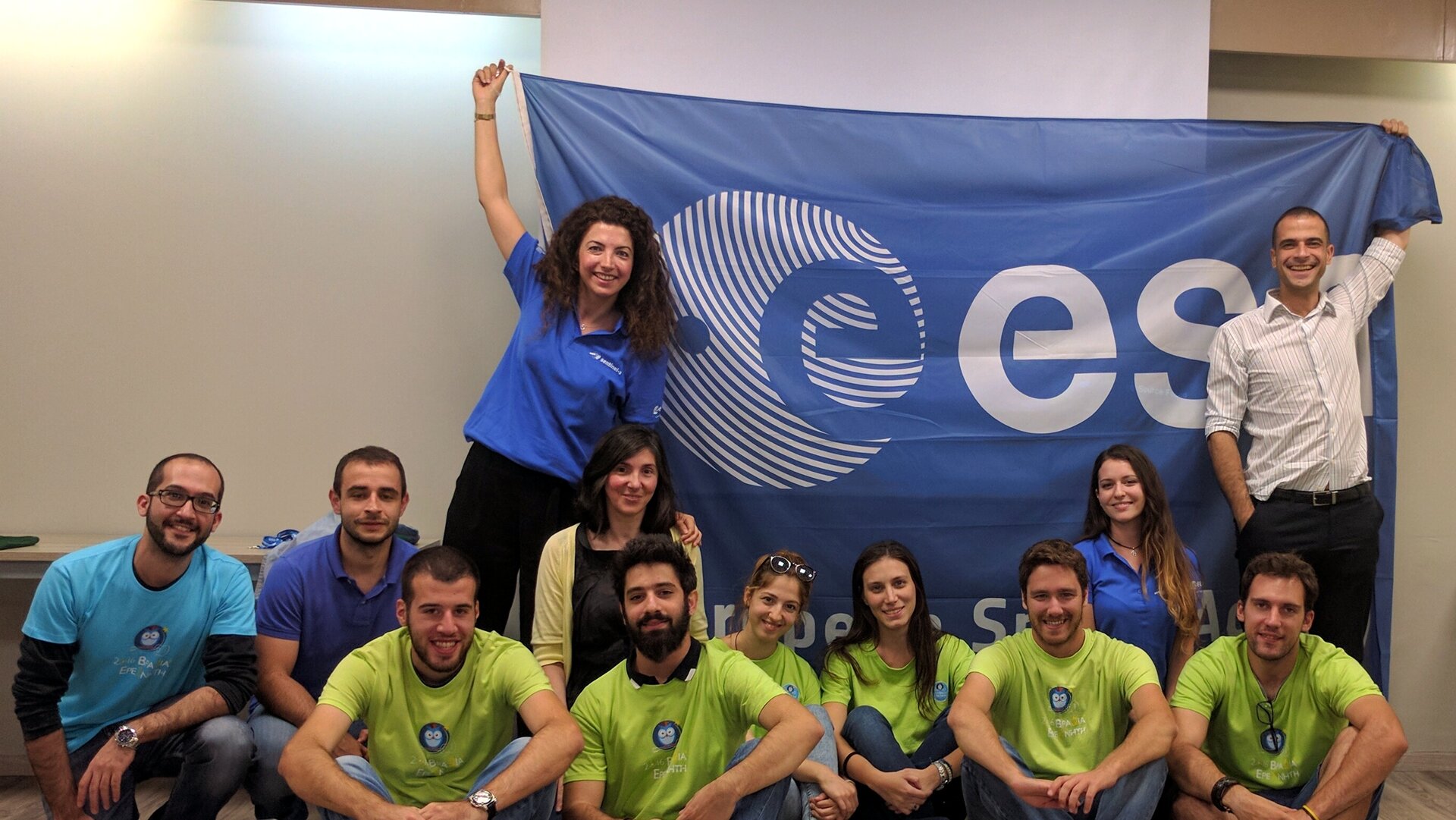 Ερευνητές ESA και Εθελοντές Βραδιάς Ερευνητή