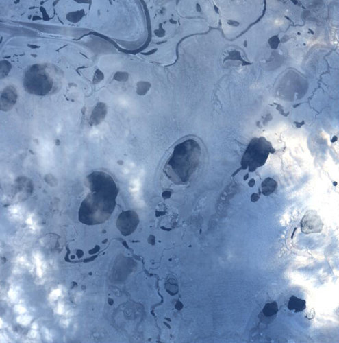 Proba-1 view of Lena River Delta