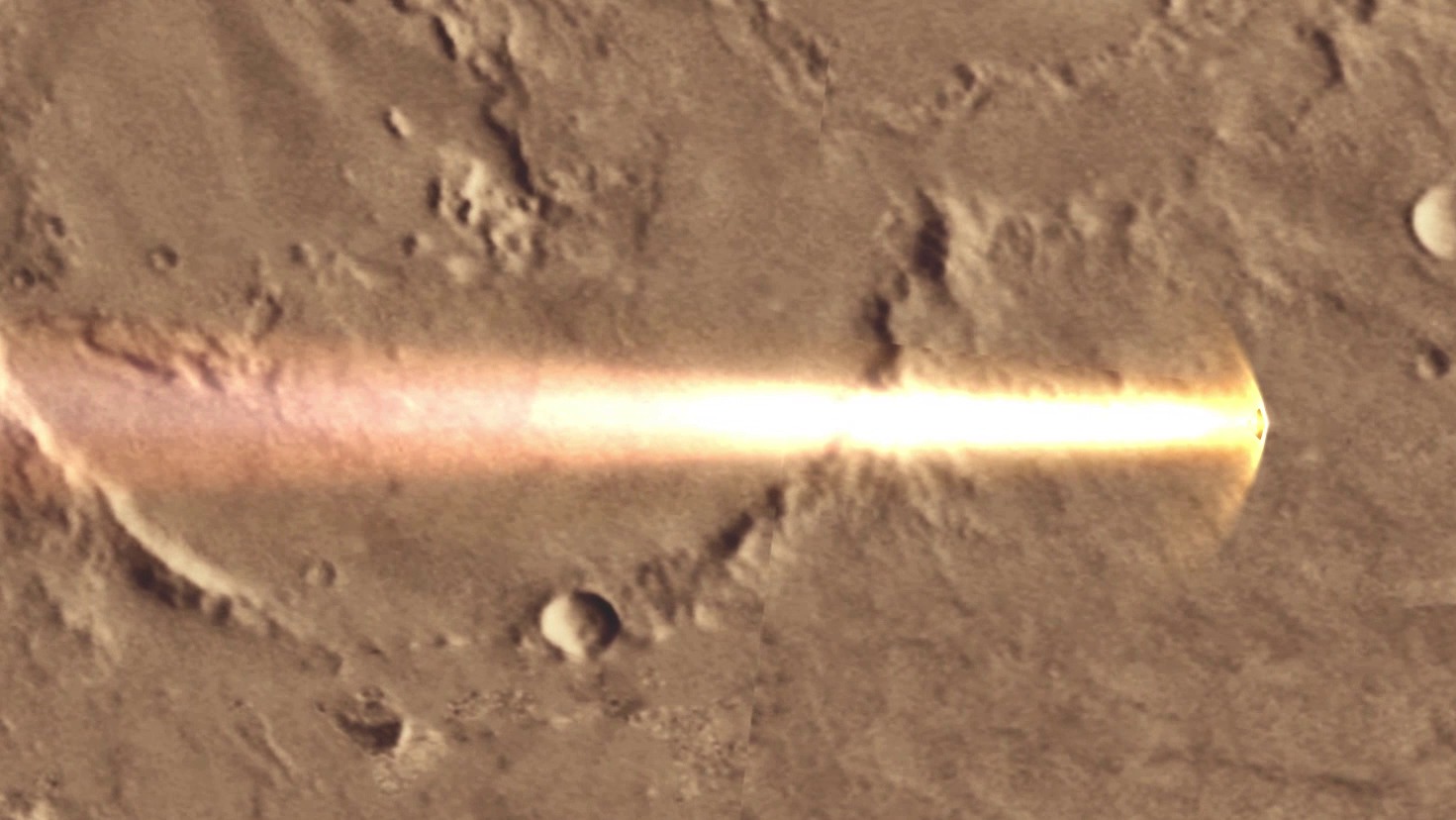 Марсианский зонд. Фото с Марса 2022. Марсианские каналы Скиапарелли.