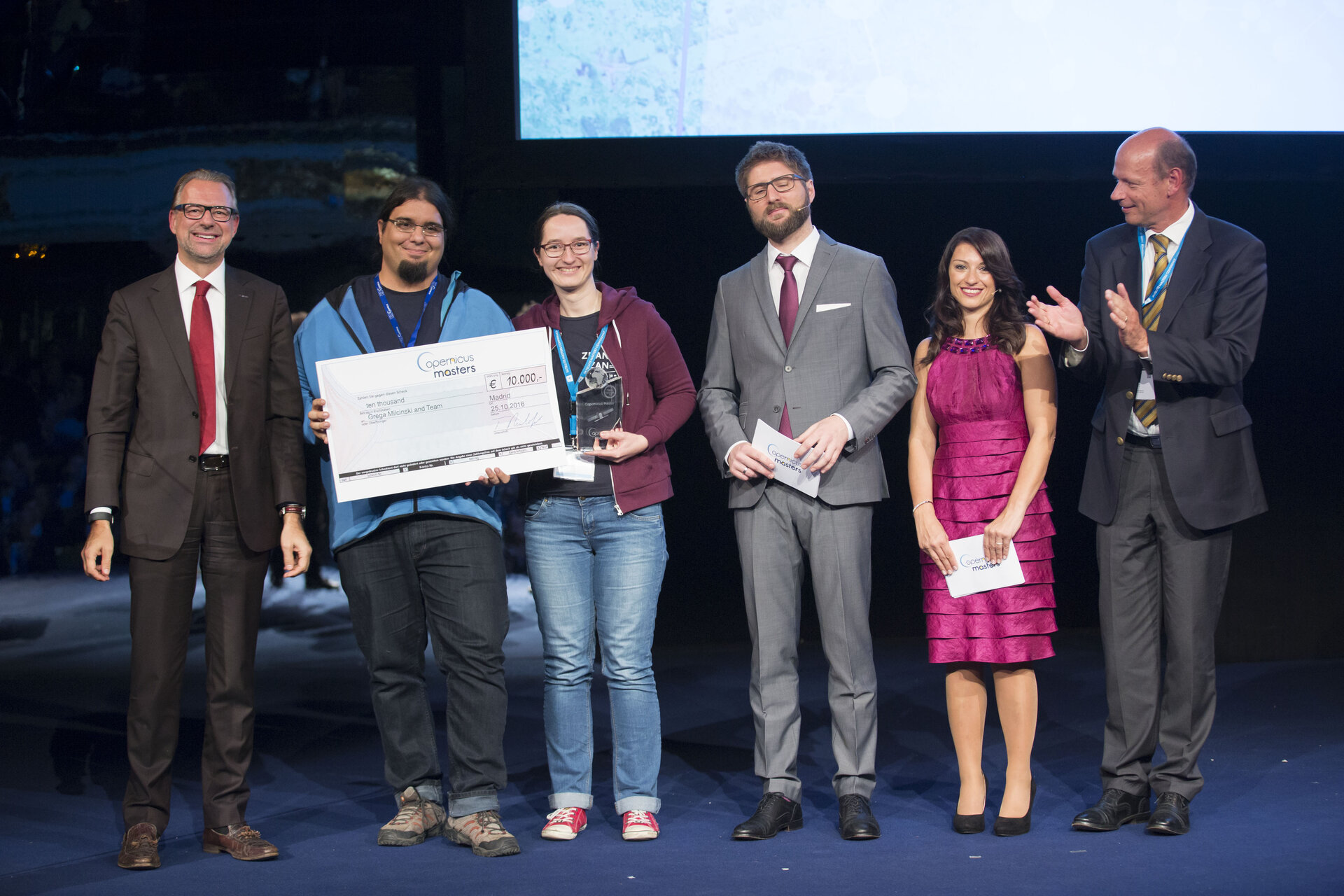 2016 Copernicus Masters winners