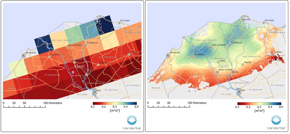 Zooming in on moisture