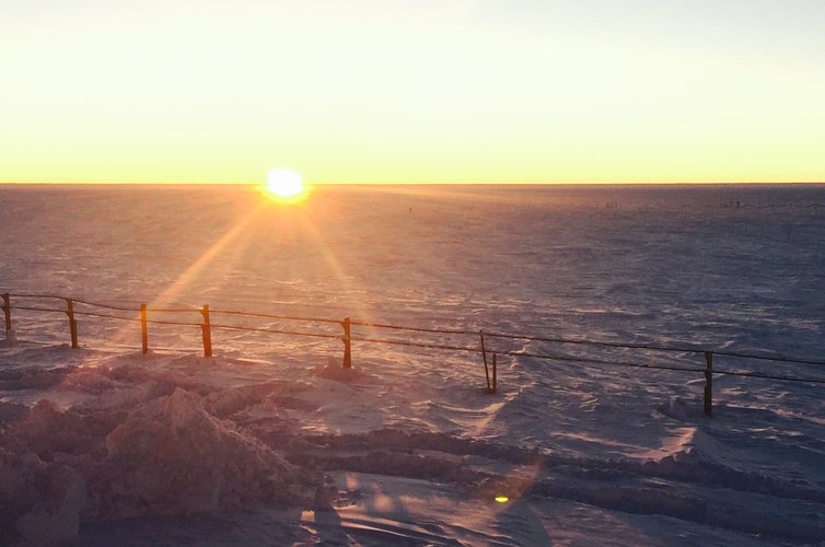 Concordia sunset