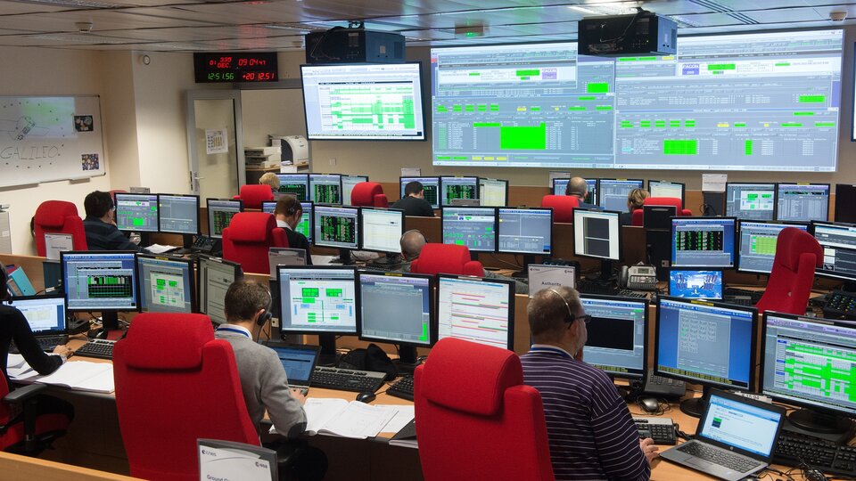 Galileo control room 