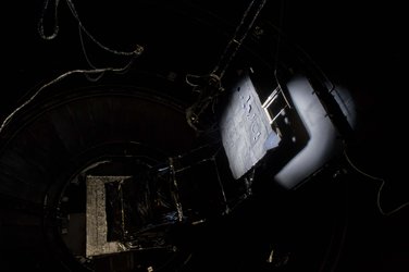 Illumination testing of Solar Orbiter sunshield 