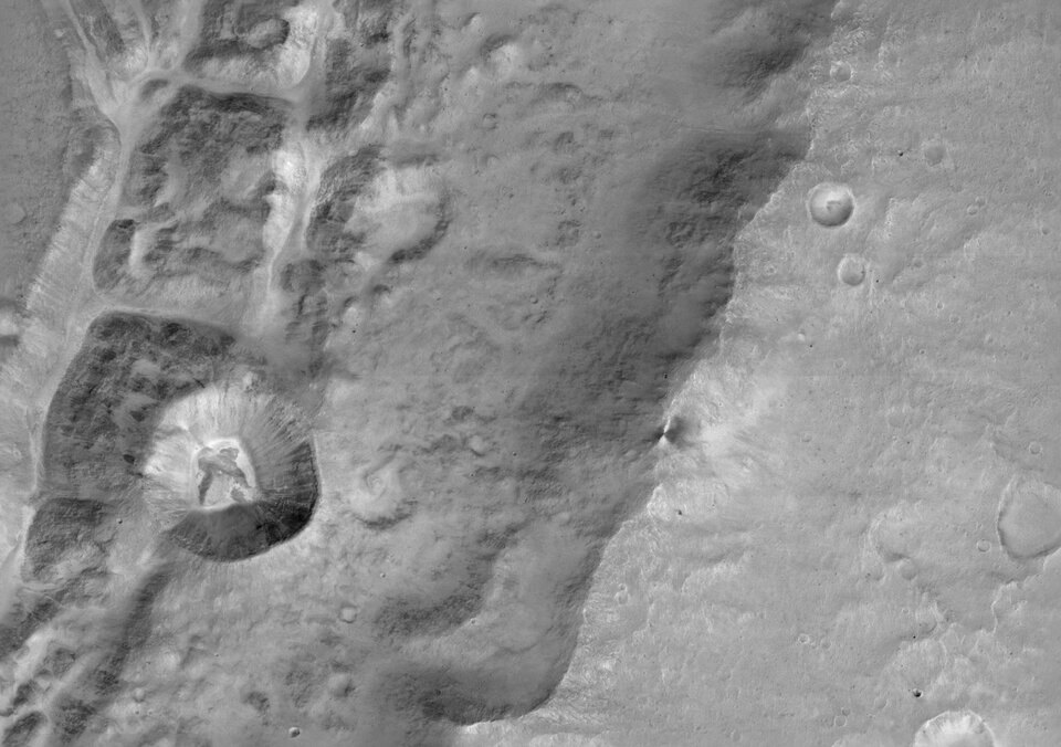 De TGO verkeert in goede gezondheid, zoals deze indrukwekkende close-up van Mars laat zien