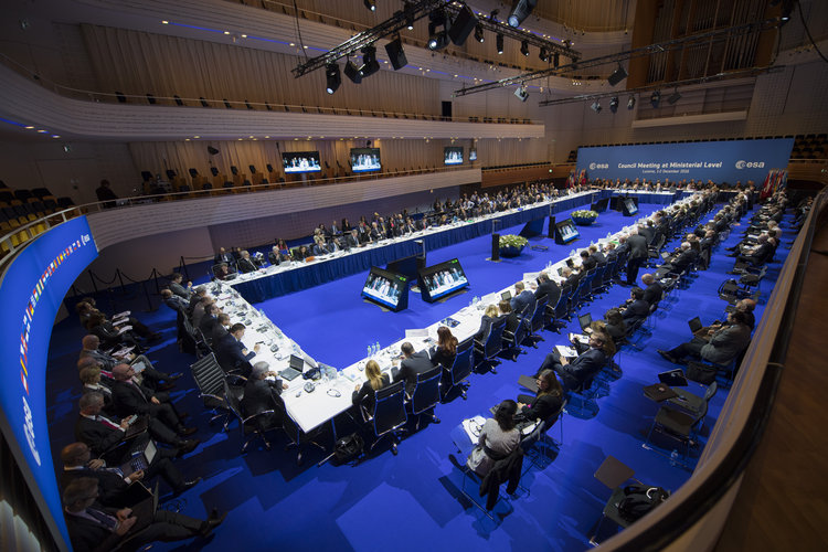 ESA Council meeting at Ministerial Level, Lucerne, on 1 December 2016