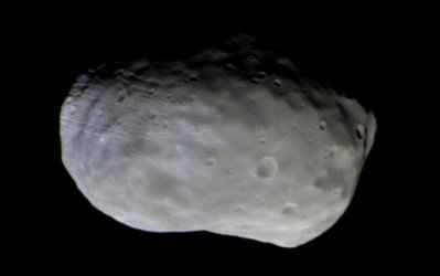 ExoMars first colour image of Phobos