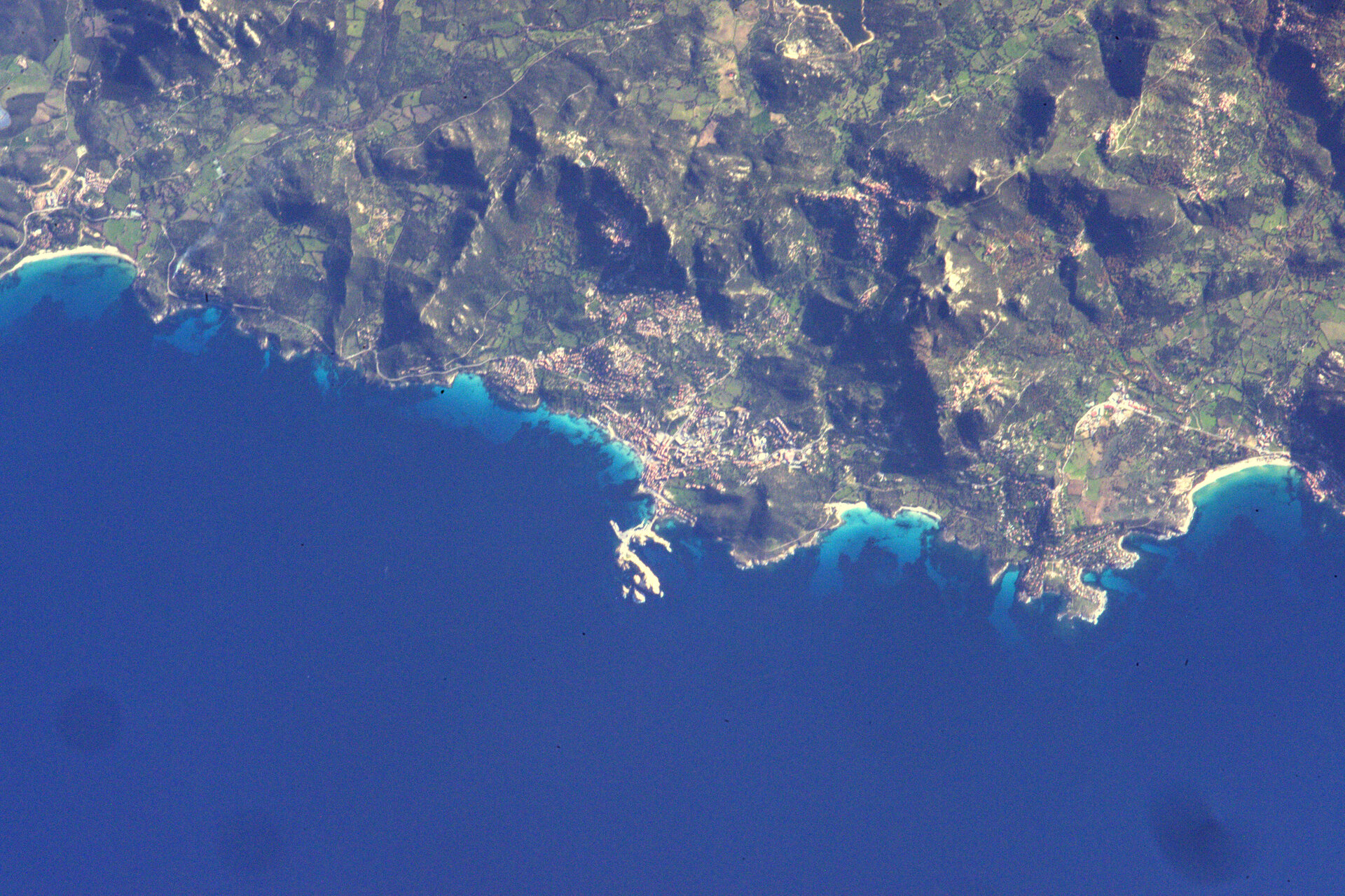 La Corse Vue De L Espace ESA - La France vue de l'espace