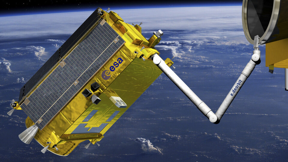 e.Deorbit’s robotic arm