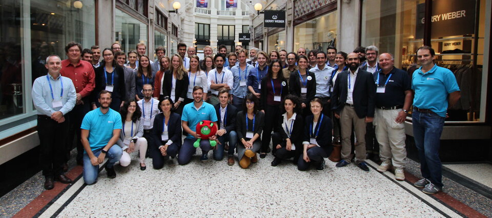 Participants at the Fly Your Thesis! 2017 Selection Workshop