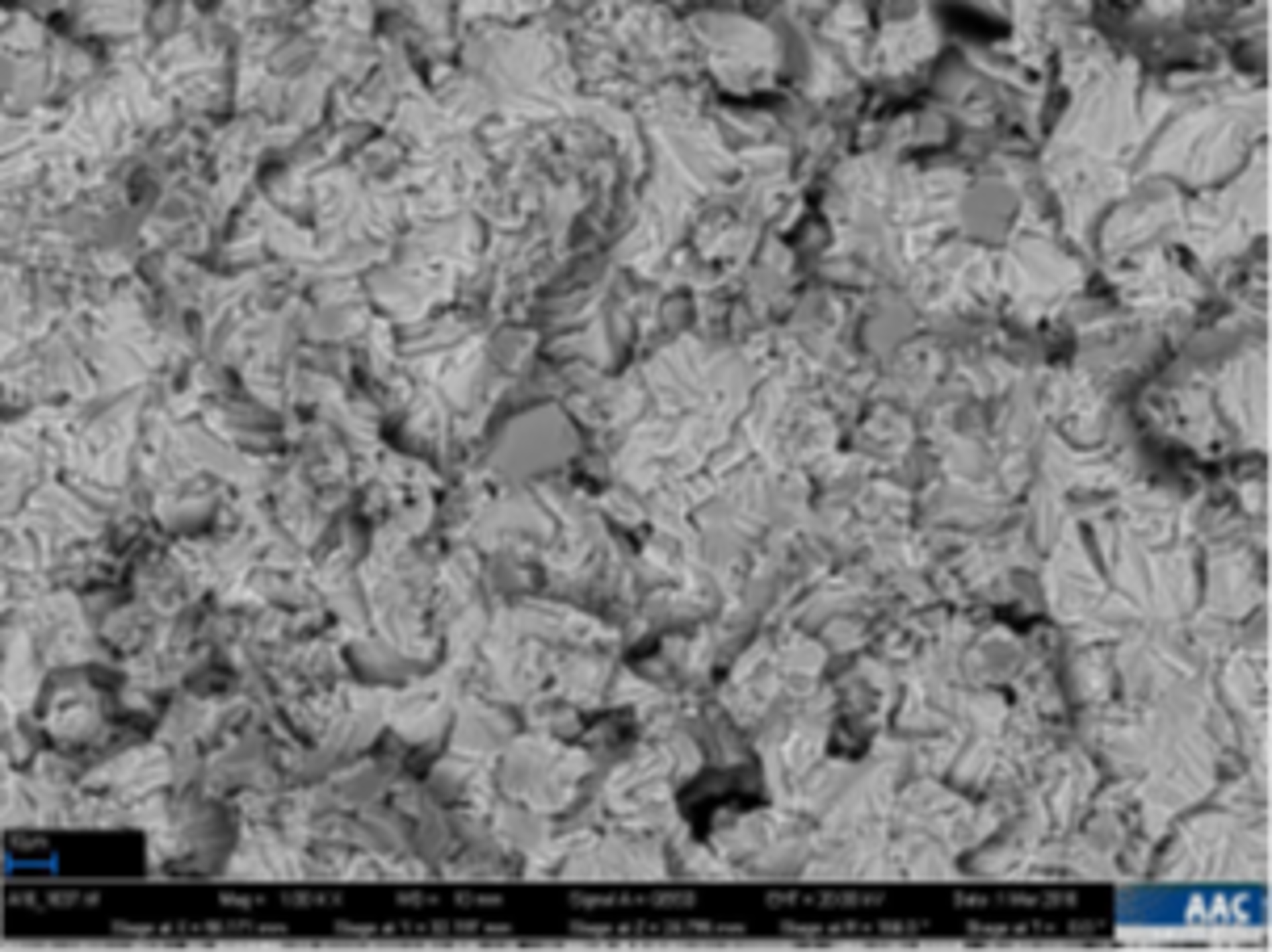 Fracture surface of Ti-5%TiC