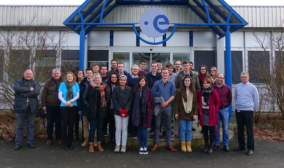 Participants of The Ladybird Guide to Spacecraft Communications Training Course