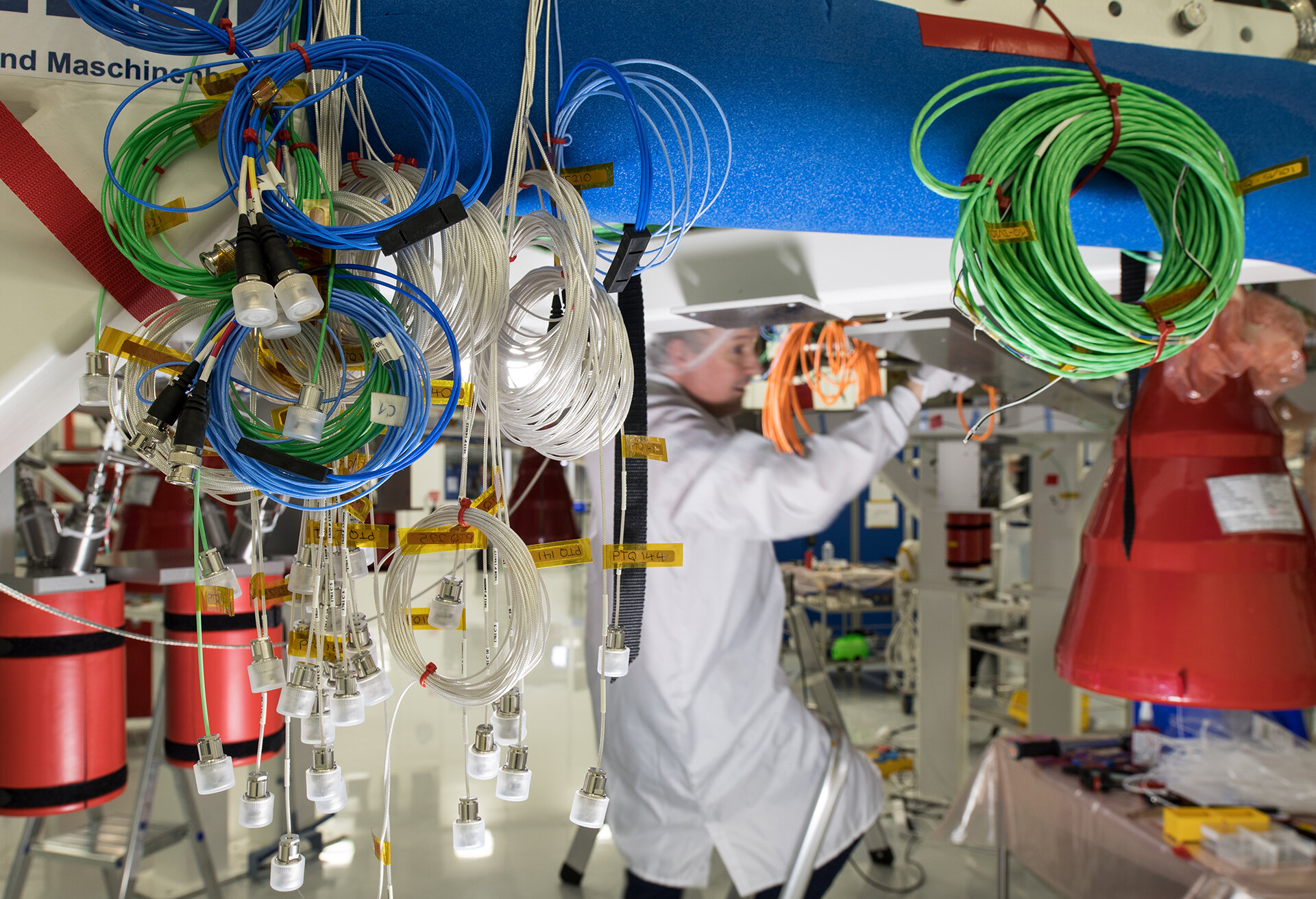 The Orion spacecraft propulsion system ready for testing