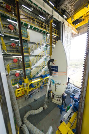 Vega VV09 upper composite integration