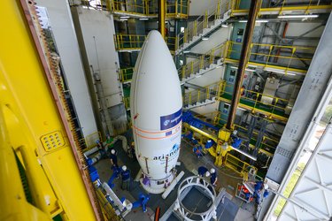 Vega VV09 upper composite integration