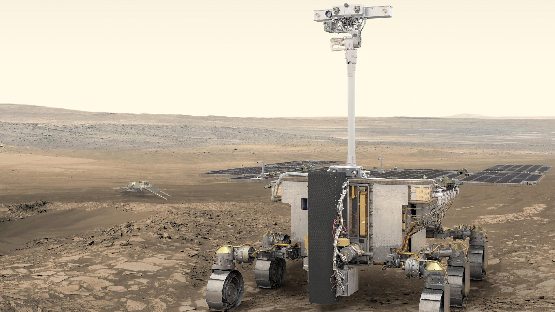 The camera atop the mast of the Exomars 2020 rover was developed and built at UCL