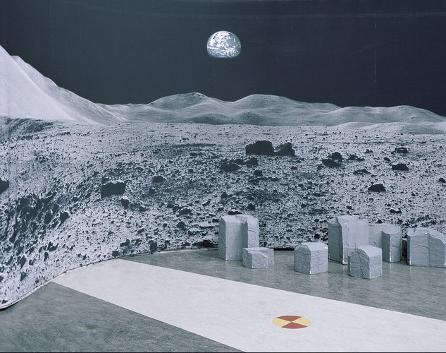 Moonscape photographed by Gregor Sailer