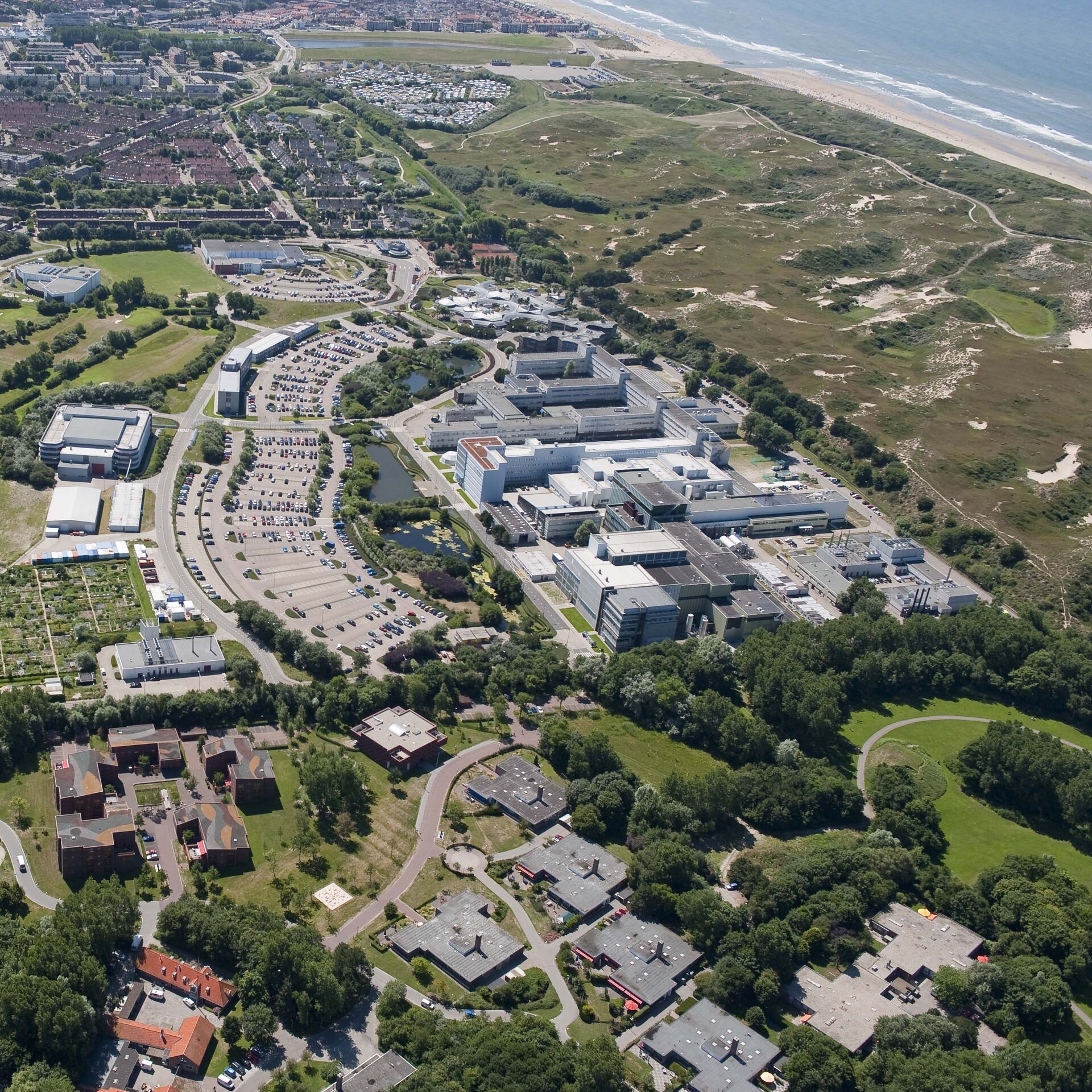 Aerial view of ESA’s technical centre