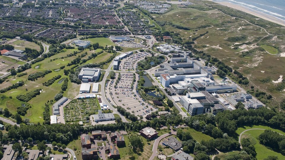 Aerial view of ESA’s technical centre