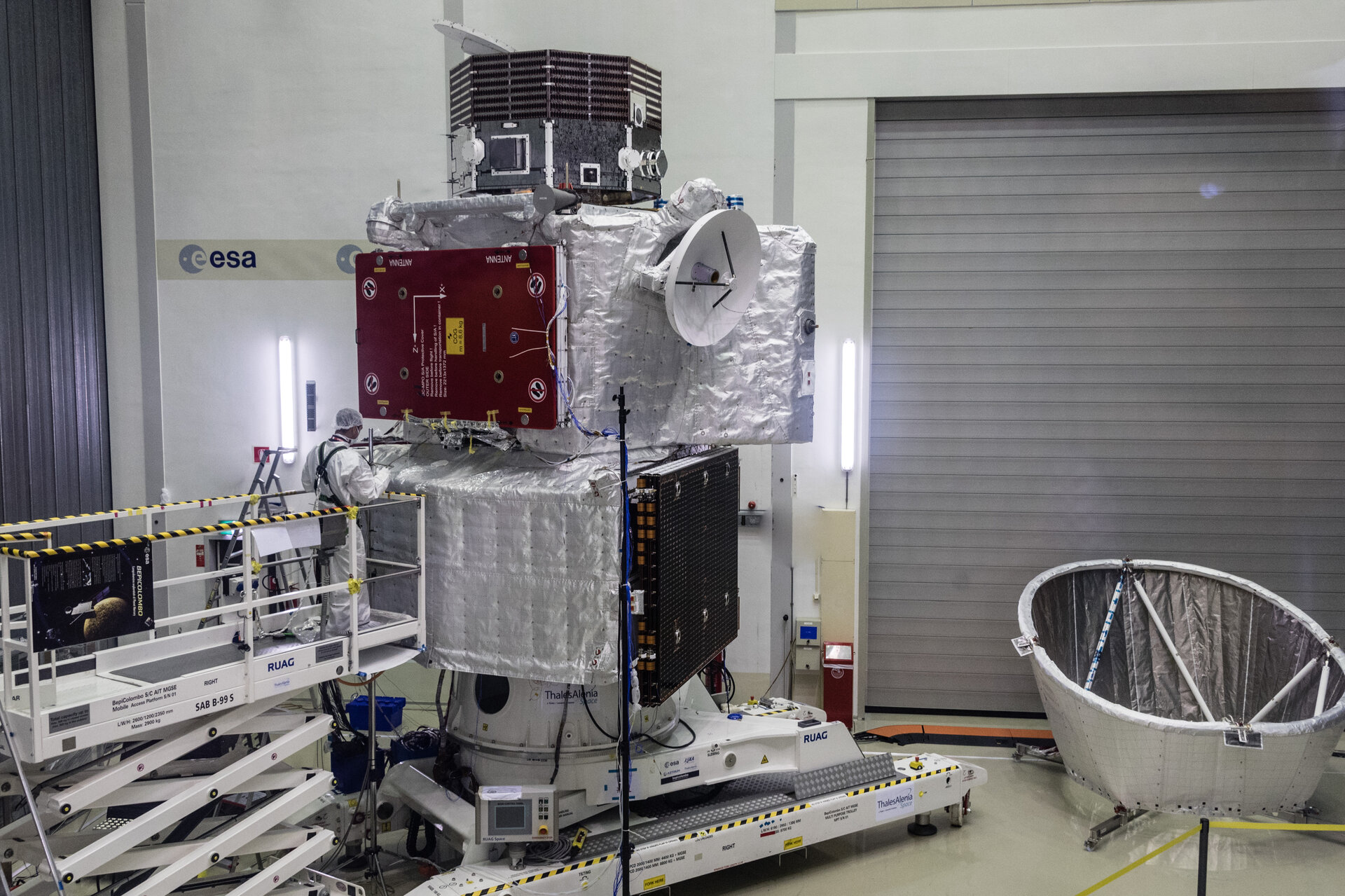 BepiColombo stack