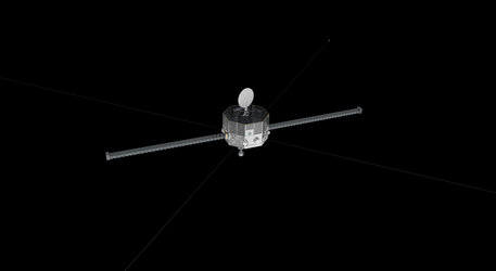 Mercury Magnetospheric Orbiter, top view