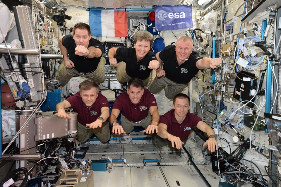 Die rekordverdächtige Crew der Expedition 50
