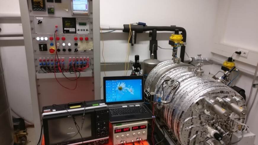 Figure 3: TVAC Test Setup for CHIMERA Board RadiationTesting