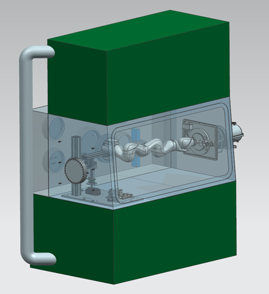 Double walled isolator to receive Mars Samples