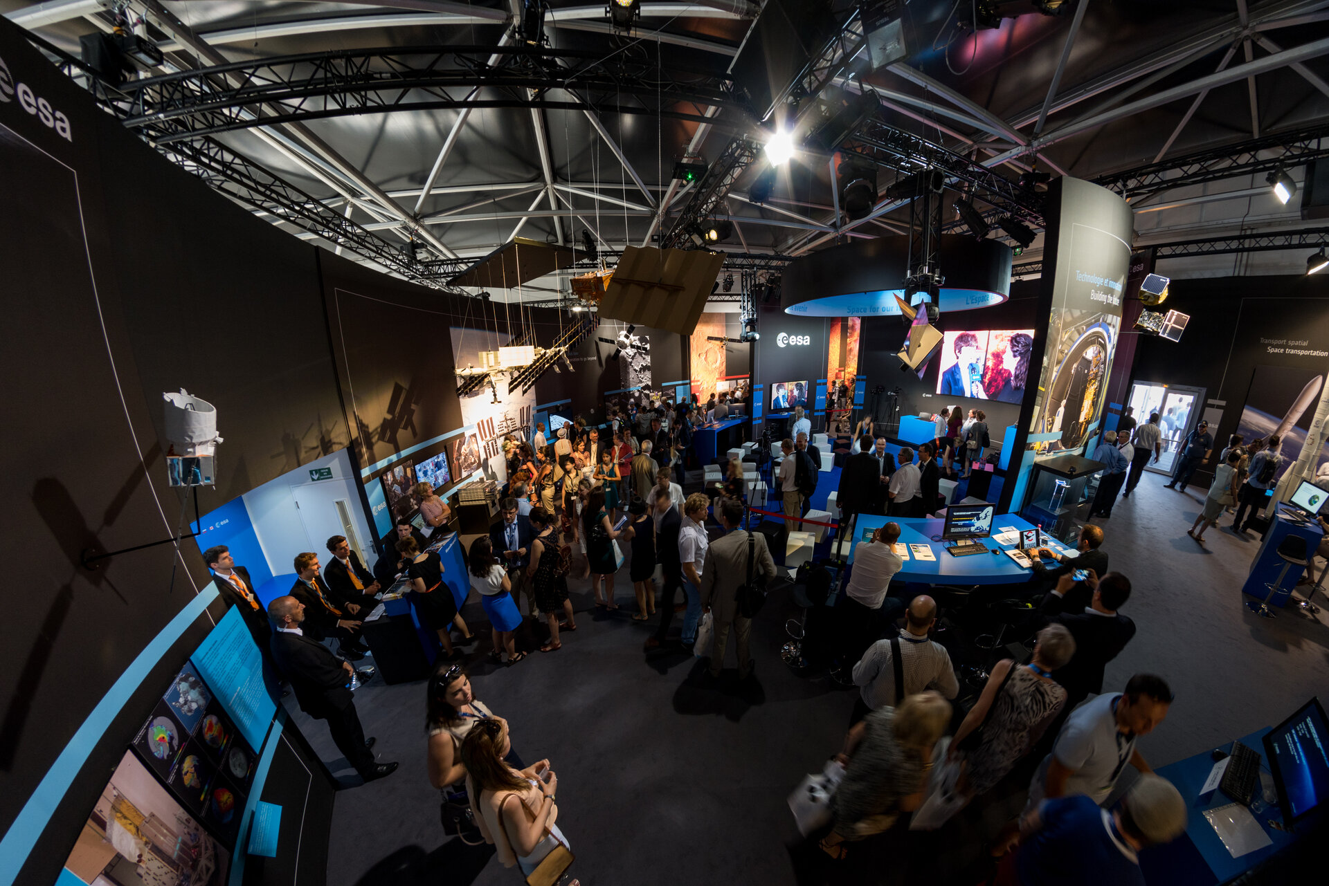 ESA Pavilion, at the 2017 Paris Air and Space Show