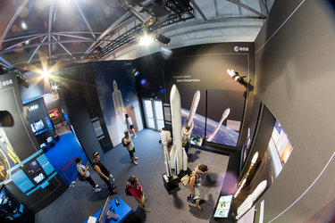 ESA Pavilion, at the 2017 Paris Air and Space Show