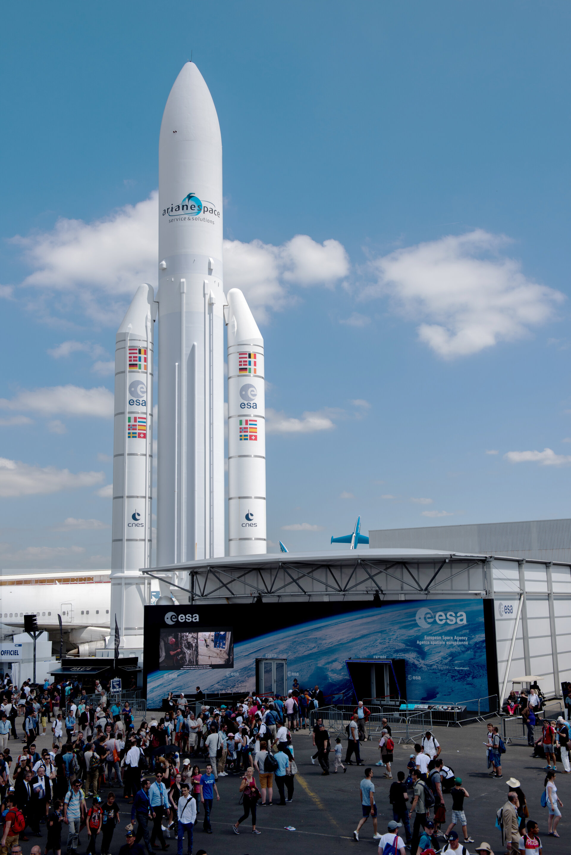 ESA Pavilion, at the 2017 Paris Air and Space Show