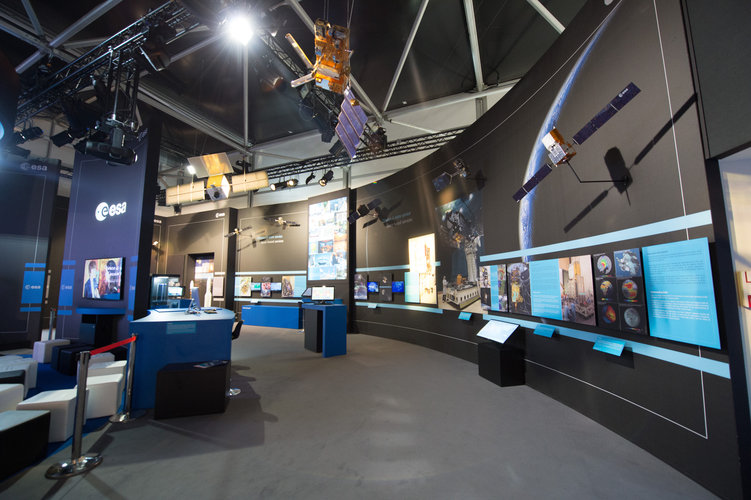 ESA Pavilion at the 2017 Paris Air and Space Show