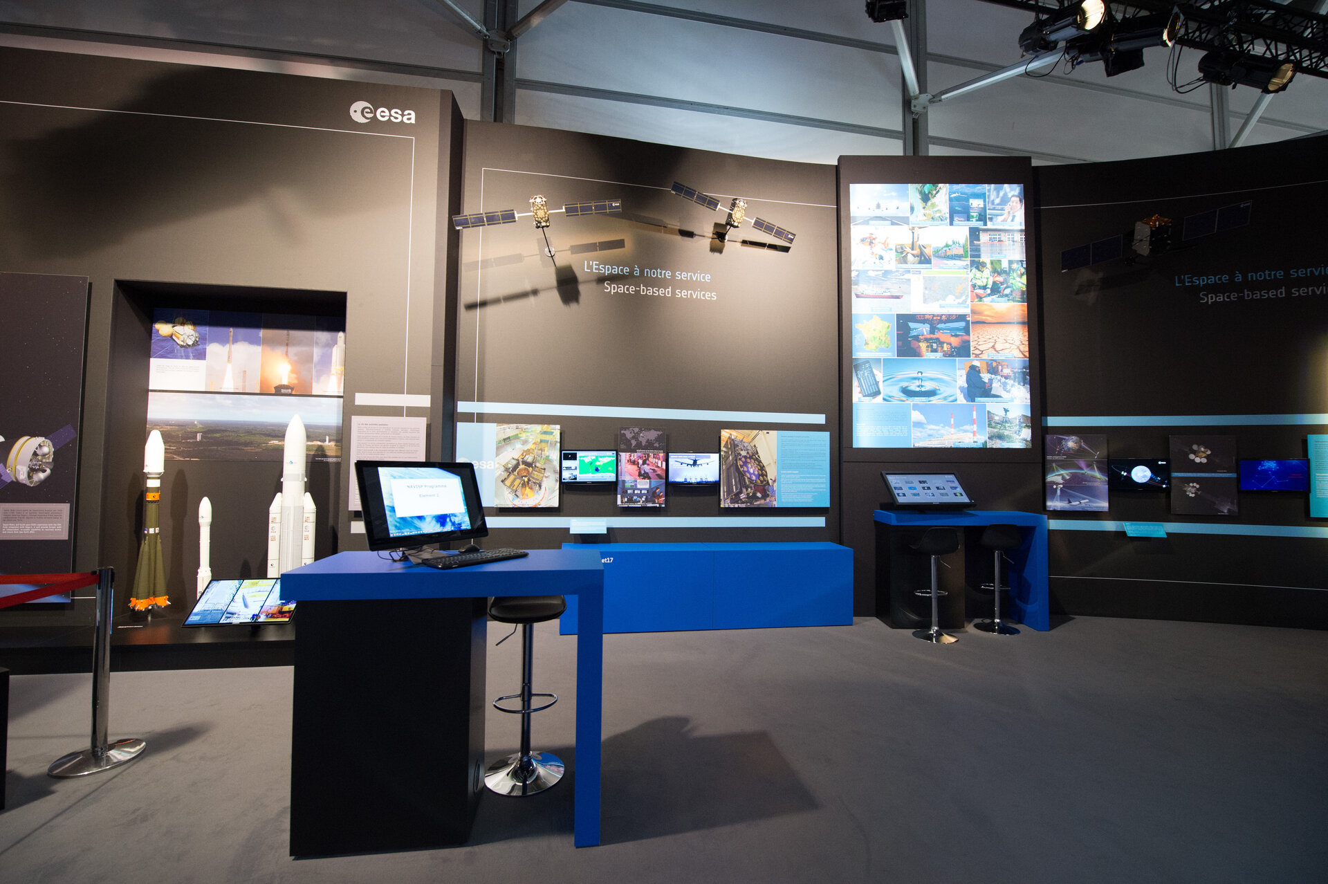 ESA Pavilion at the 2017 Paris Air and Space Show