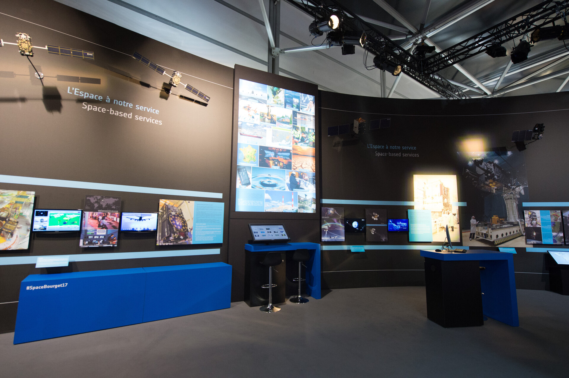 ESA Pavilion at the 2017 Paris Air and Space Show