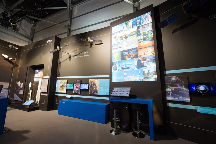 ESA Pavilion at the 2017 Paris Air and Space Show