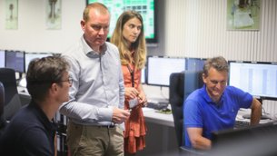 LISA Pathfinder mission controllers conducting flight operations at ESA’s ESOC mission control centre, Darmstadt, Germany, on 27 June 2017