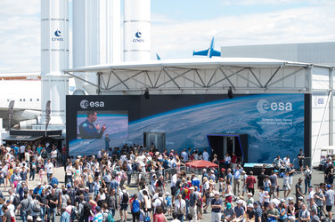 Public day at the Paris Air and Space Show