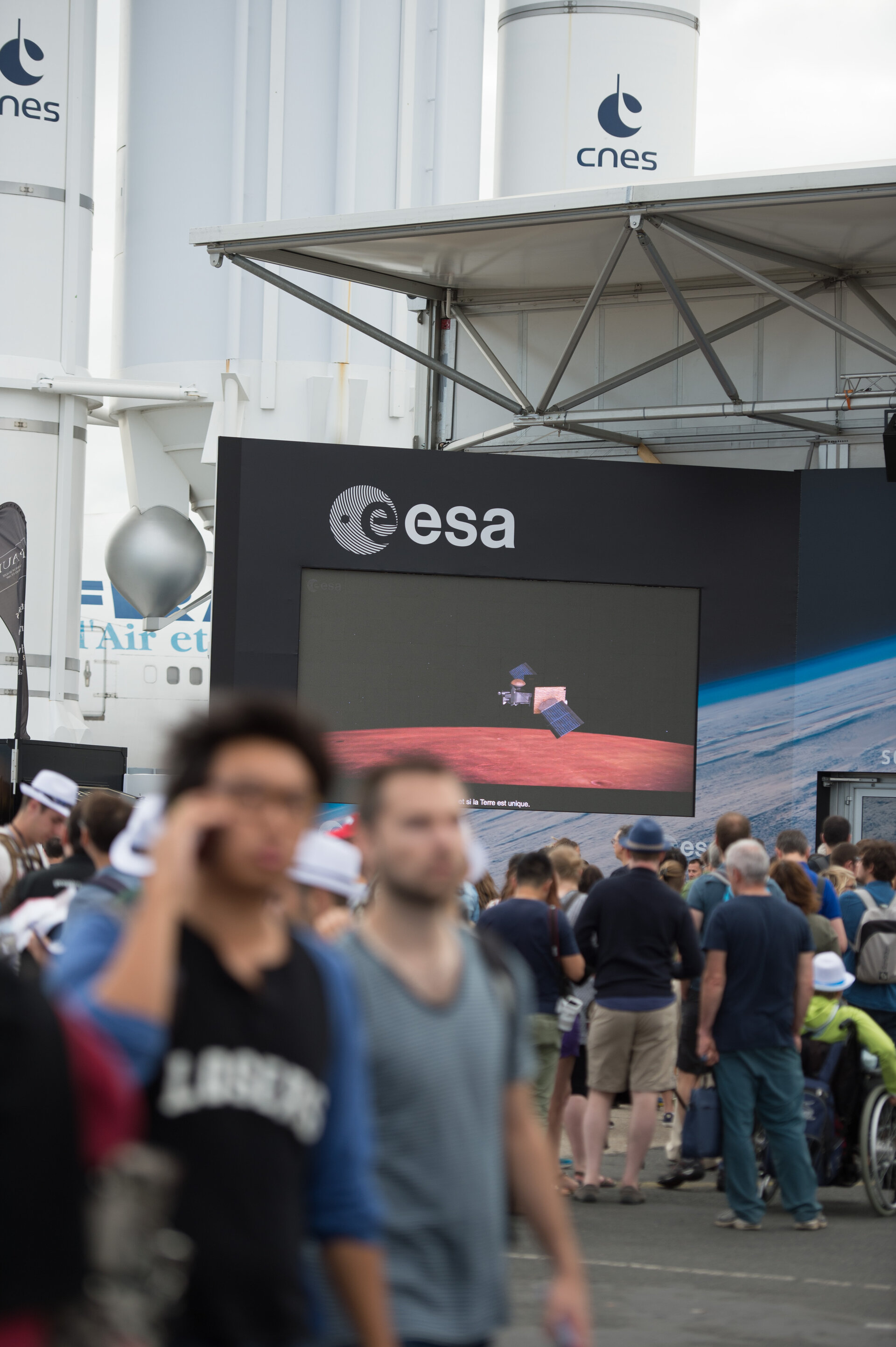 Public day at the Paris Air and Space Show