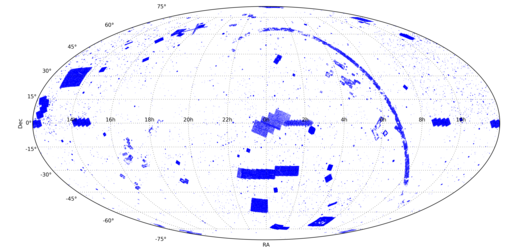 Herschel SPIRE point source catalogue, all-sky map