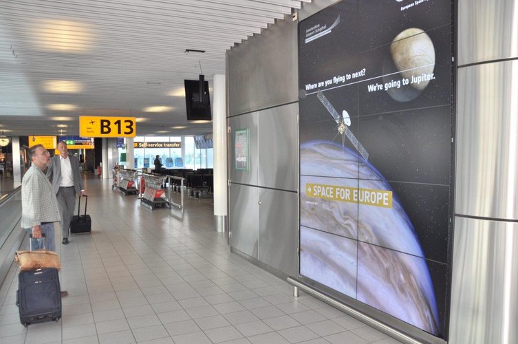 Space for Europe op Schiphol