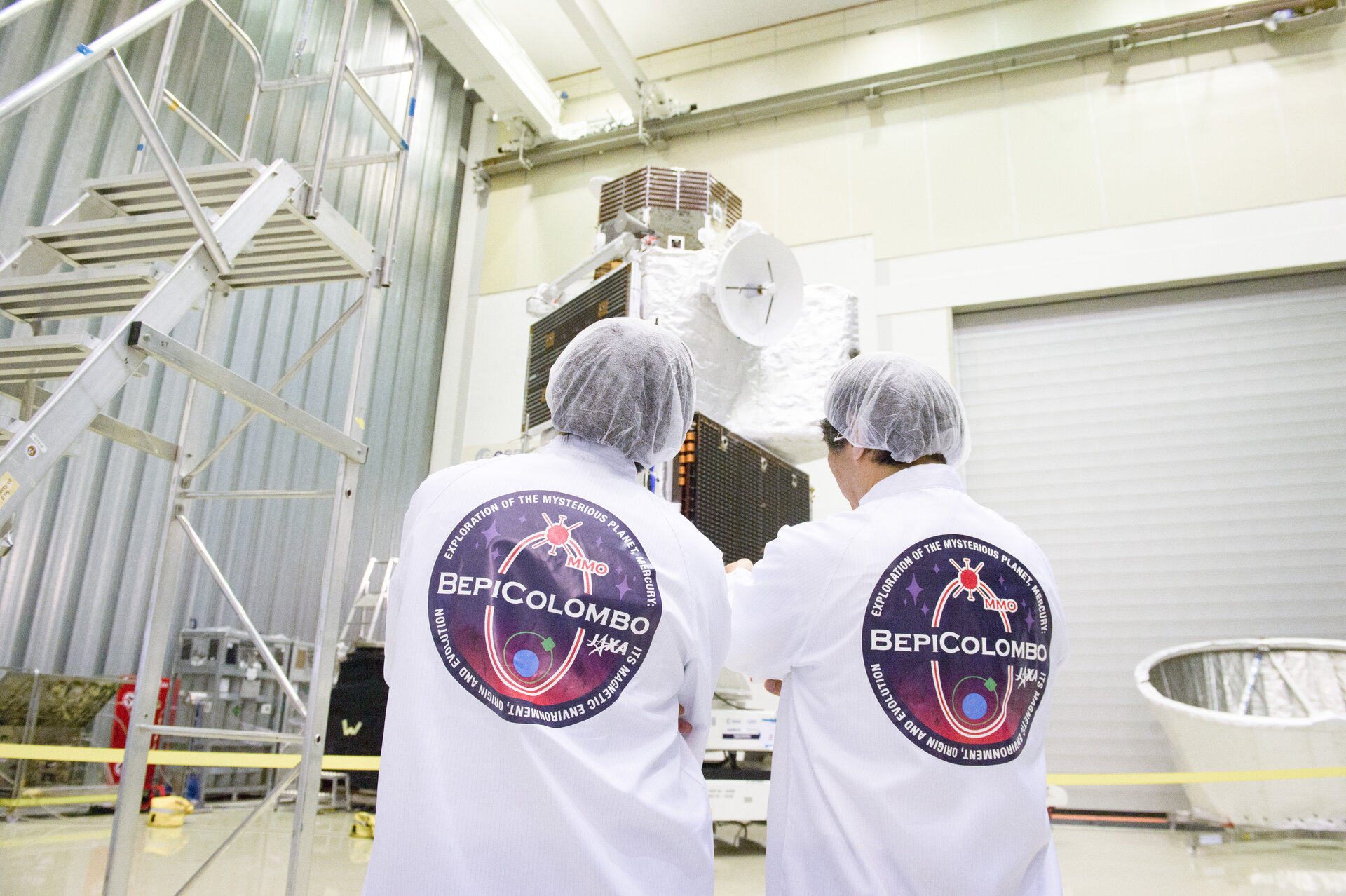 BepiColombo at ESA's test centre 