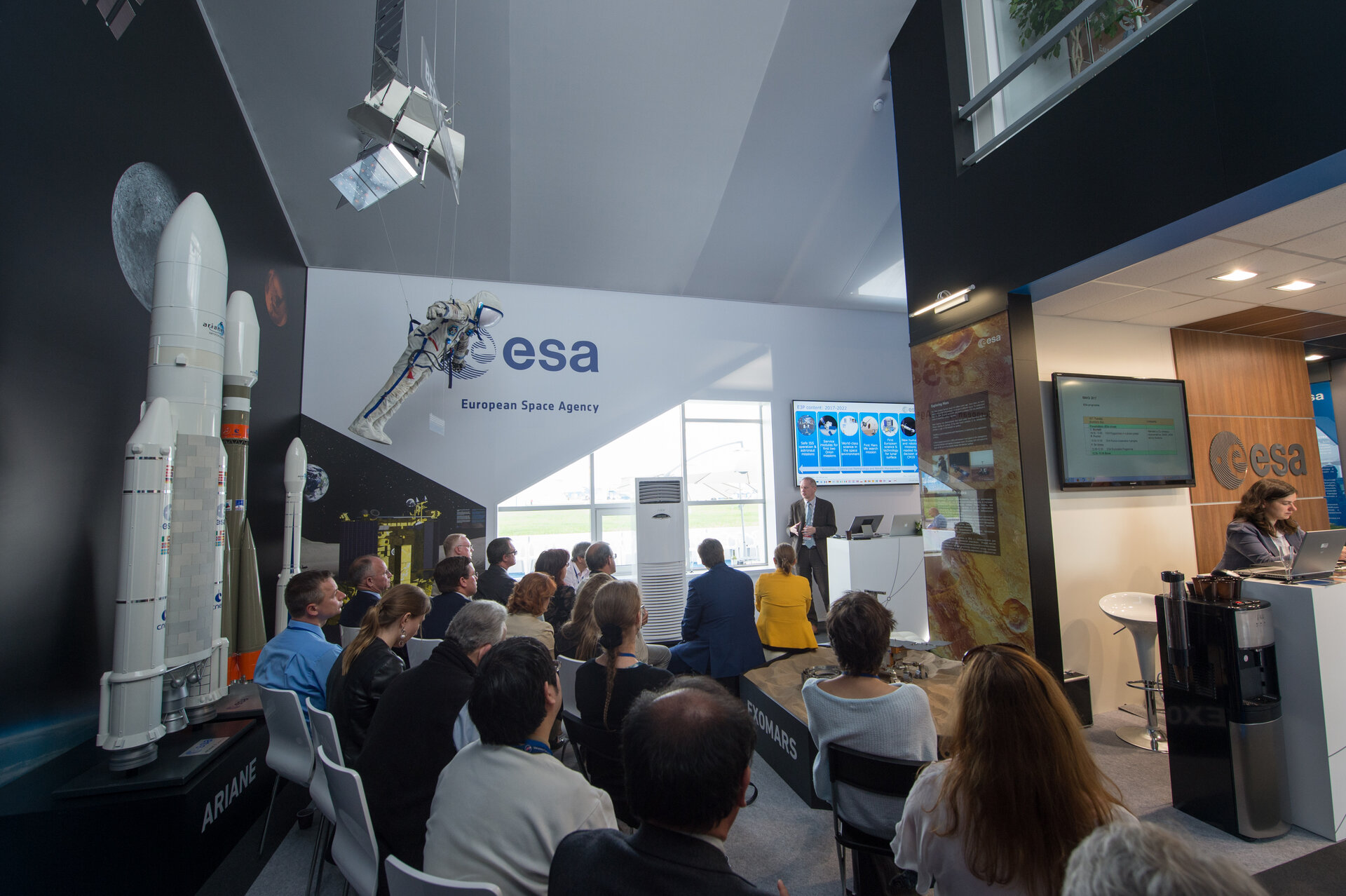 "ESA Exploration Programme" presentation at MAKS 2017