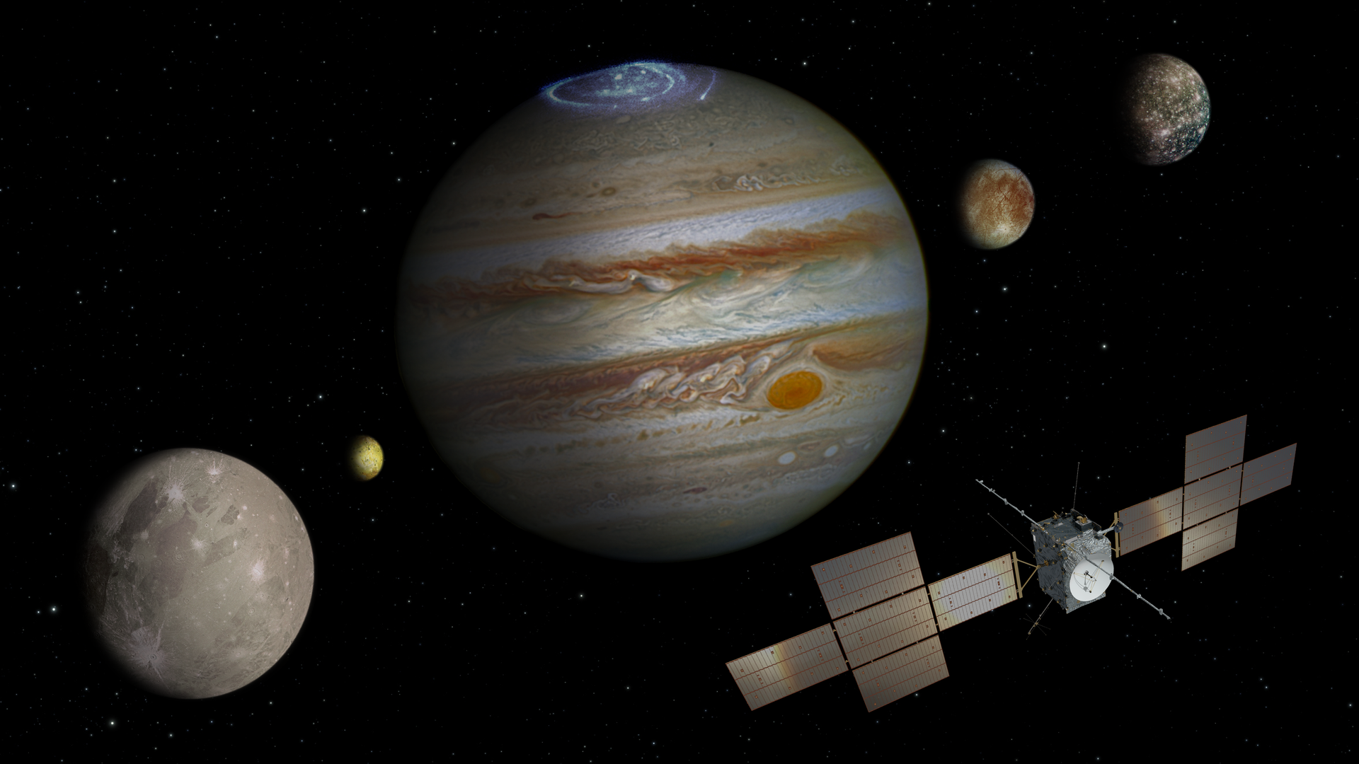 Průzkum systému planety Jupitera