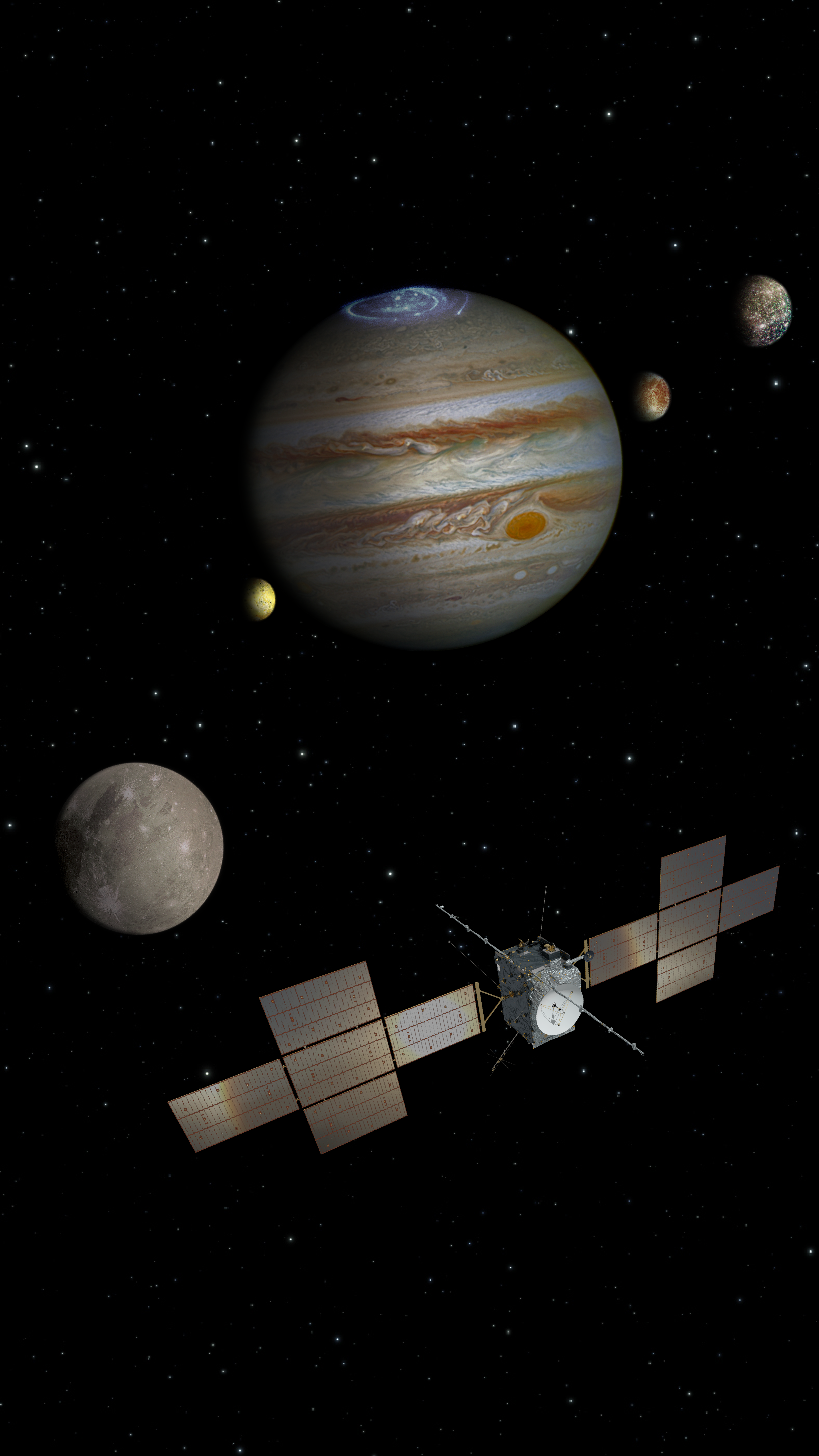 ESA - Space for Kids - La Juice y sus lunas